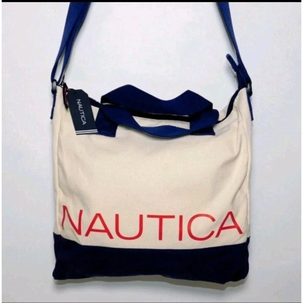 Nautica 3pc Canvas Bag Set‎